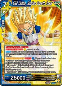 SS2 Cabba, Sudden Growth Anew card art