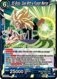 SS Broly, Duel With a Fusion Warrior card art