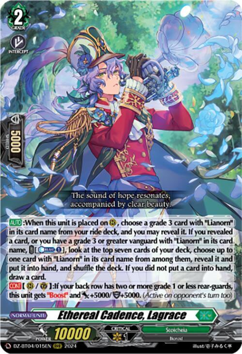 Ethereal Cadence, Lagrace - DZ-BT04: Destined Showdown - Cardfight