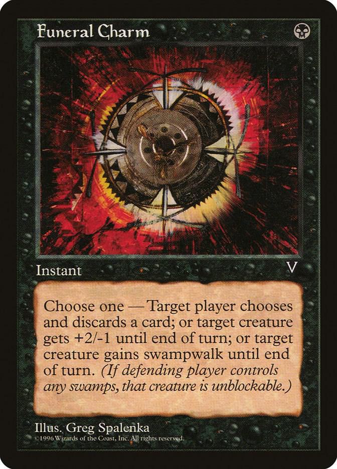 Funeral Charm - Visions - Magic: The Gathering - TCGplayer.com