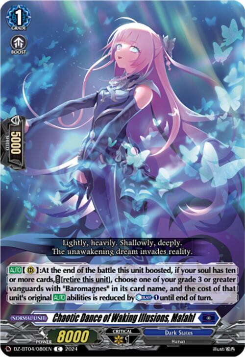 Chaotic Dance of Waking Illusions, Mafahl
