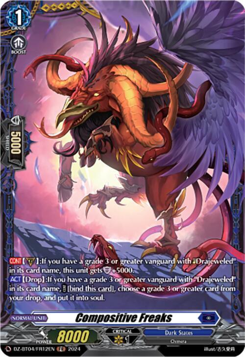 Compositive Freaks (FR) - DZ-BT04: Destined Showdown - Cardfight