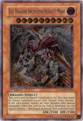 Red Dragon Archfiend/Assault Mode (UTR) - Crimson Crisis - YuGiOh