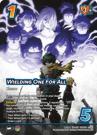Wielding One For All (Alternate Art)