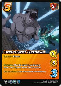 Deku's Swift Takedown