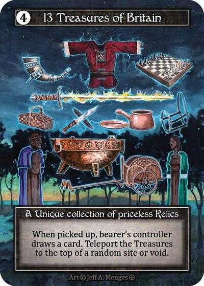 13 Treasures of Britain (Foil) Arthurian Legends card price