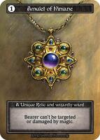 その他 Amulet of Niniane Foil Sorcery tcg Amulet of Niniane (Foil) - Arthurian Legends - Sorcery