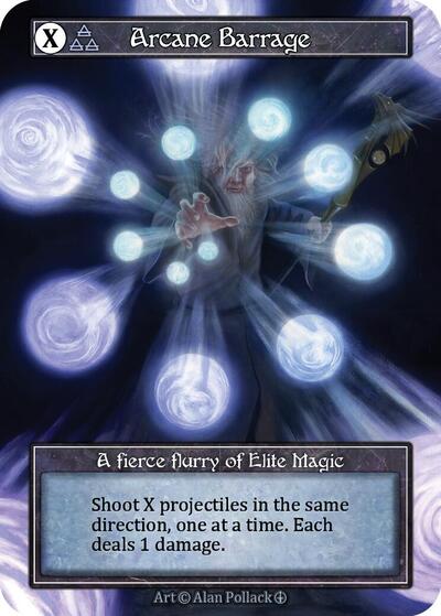 Arcane Barrage (Foil) Arthurian Legends card price