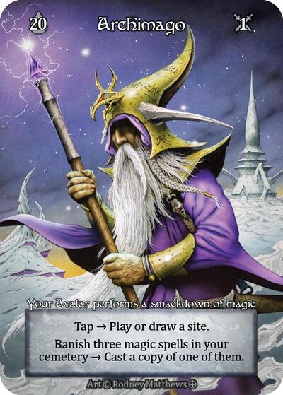 Archimago (Foil) Arthurian Legends card price