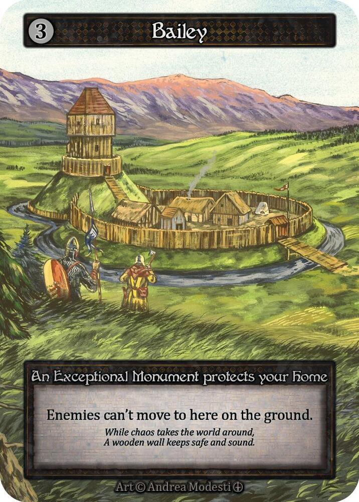 Bailey — Arthurian Legends card