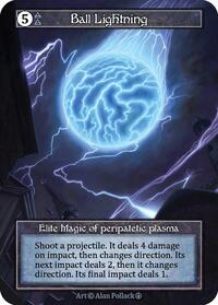 Ball Lightning (Foil) - Arthurian Legends - Sorcery: Contested Realm card