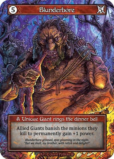 Blunderbore (Foil) Arthurian Legends card price