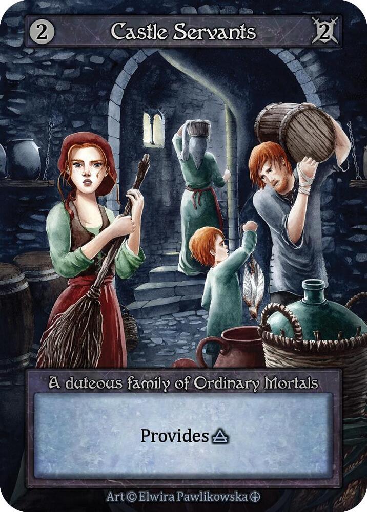 Castle Servants — Arthurian Legends card