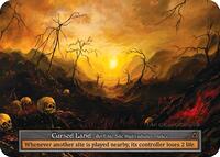 Cursed Land (Foil) - Arthurian Legends - Sorcery: Contested Realm card