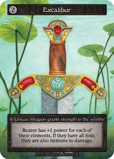 Excalibur Arthurian Legends card price