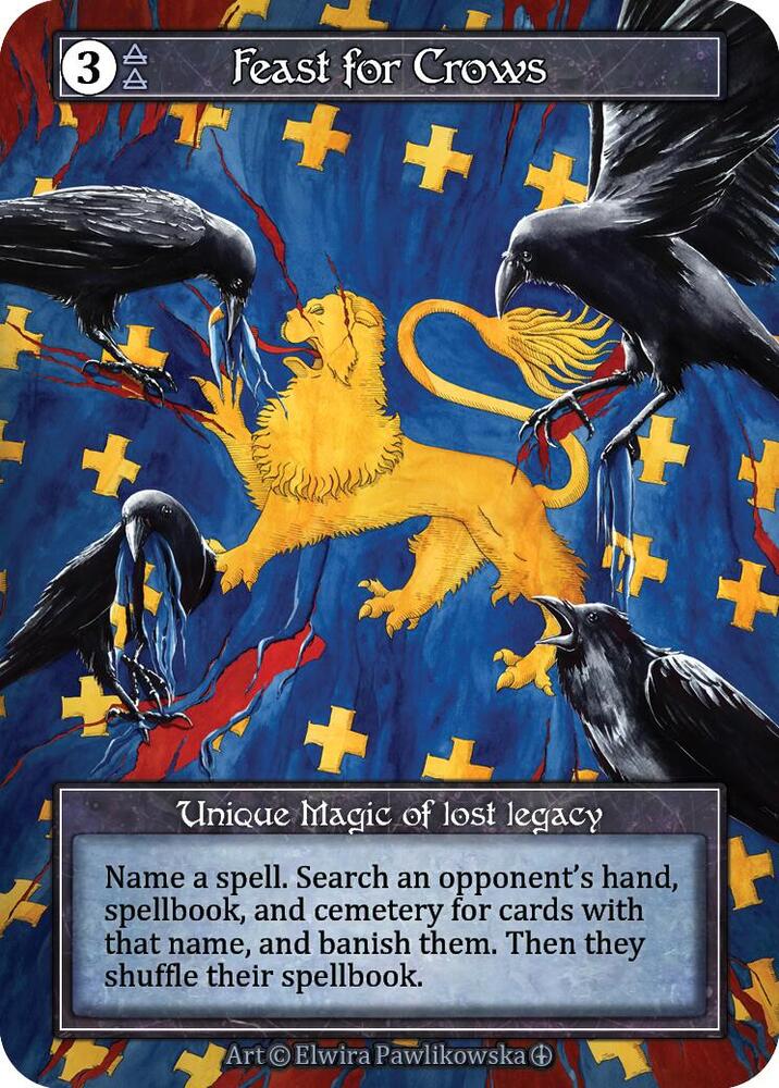 その他 Sorcery TCG Feast for Crows foil Feast for Crows (Foil) - Arthurian Legends - Sorcery