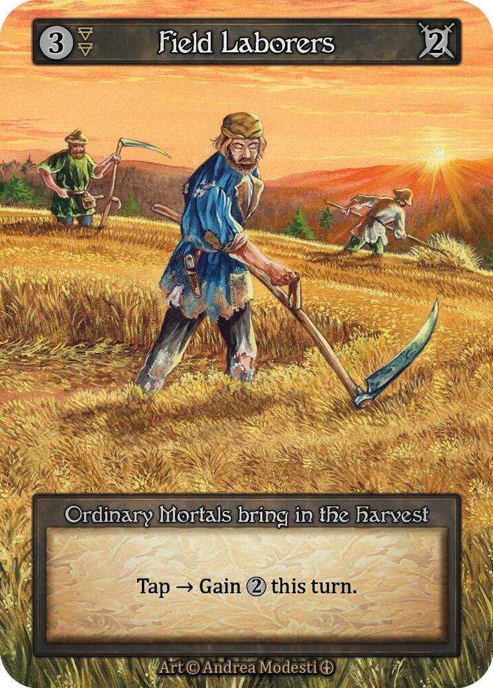 Field Laborers — Arthurian Legends card