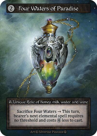 Four Waters of Paradise Arthurian Legends card price
