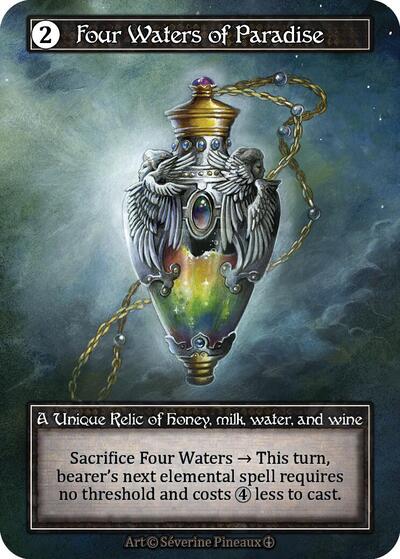 Four Waters of Paradise (Foil) Arthurian Legends card price