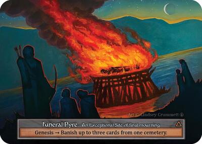 Funeral Pyre (Foil) Arthurian Legends card price
