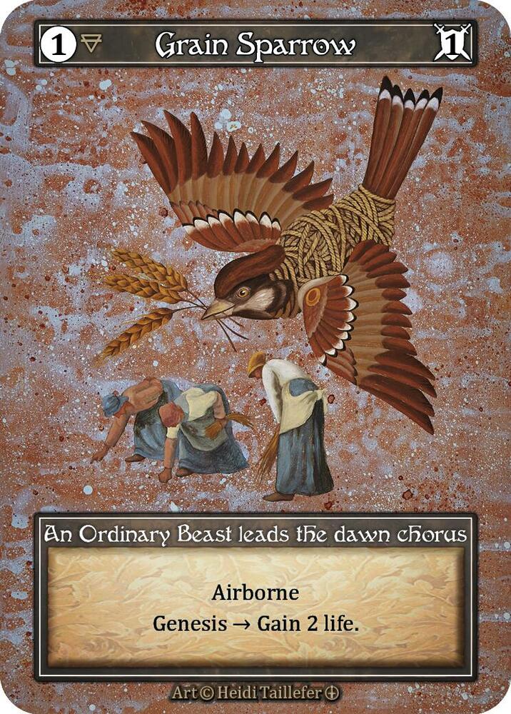 Grain Sparrow (Foil)