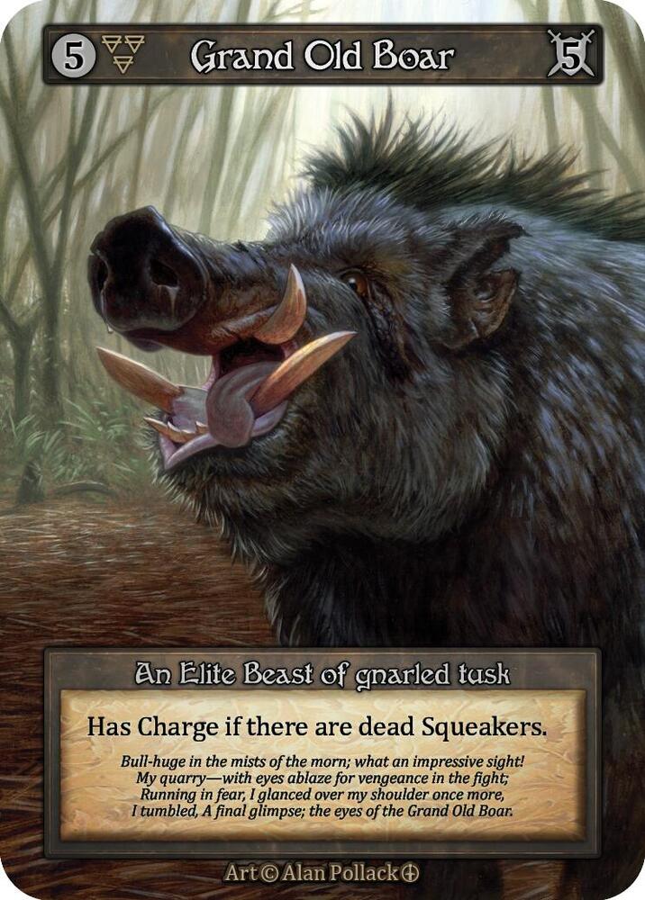 Grand Old Boar — Arthurian Legends card