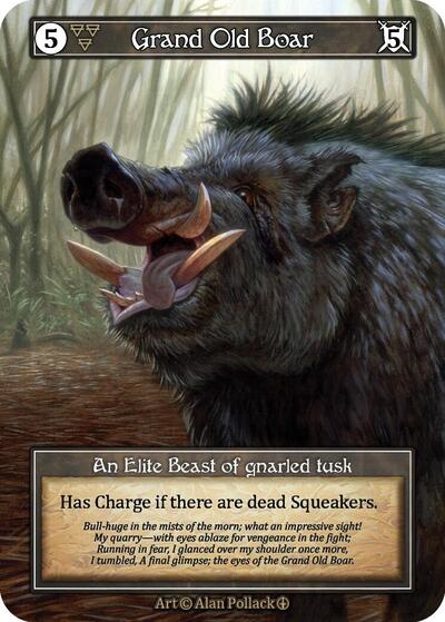 Grand Old Boar (Foil) Arthurian Legends card price