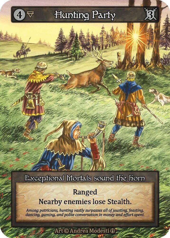Hunting Party — Arthurian Legends card
