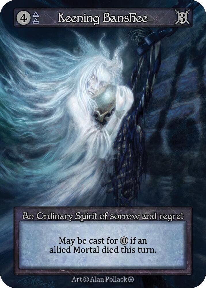 Keening Banshee — Arthurian Legends card