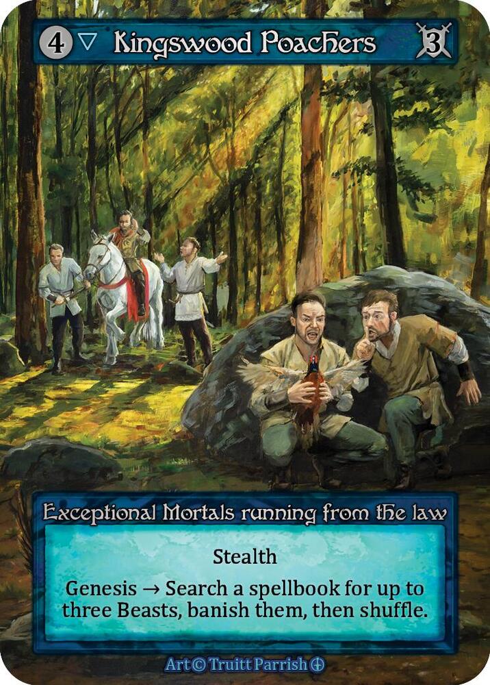 Kingswood Poachers — Arthurian Legends card