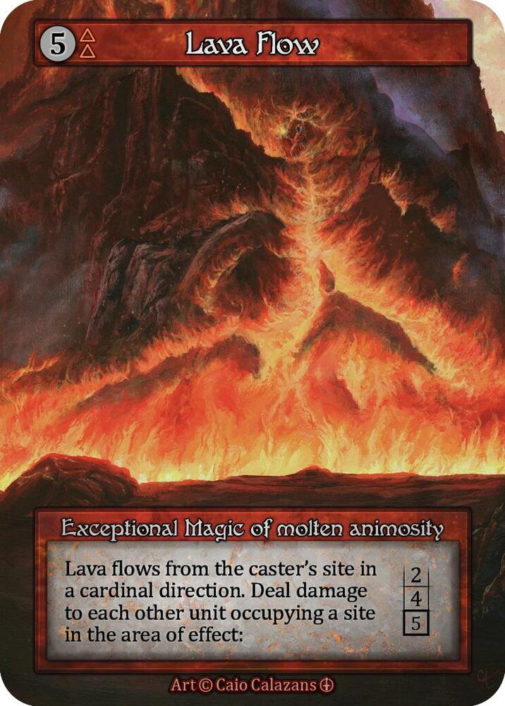 Lava Flow - Arthurian Legends - Sorcery: Contested Realm