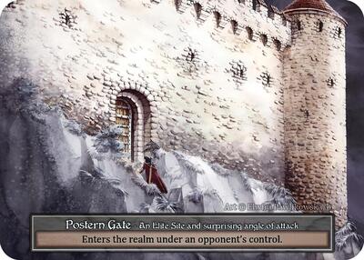 Postern Gate (Foil) Arthurian Legends card price