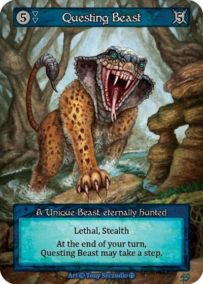 Questing Beast Arthurian Legends card price