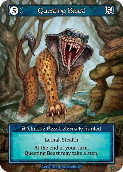 Questing Beast (Foil) Arthurian Legends card price