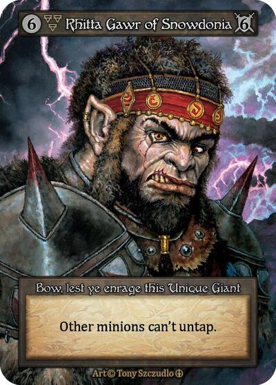 Rhitta Gawr of Snowdonia Arthurian Legends card price