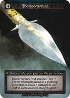 Rhongomyniad — Arthurian Legends