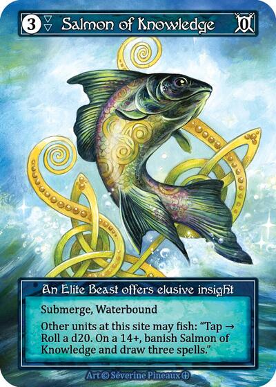 Salmon of Knowledge (Foil) Arthurian Legends card price
