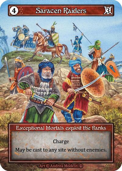 Saracen Raiders (Foil) Arthurian Legends card price
