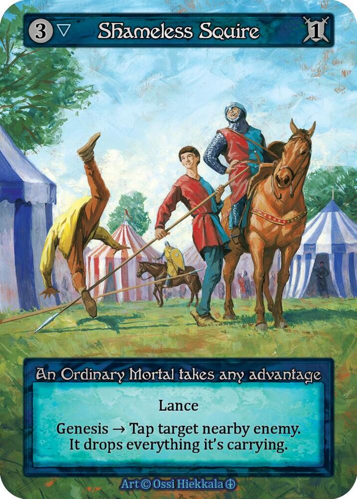 Shameless Squire — Arthurian Legends card