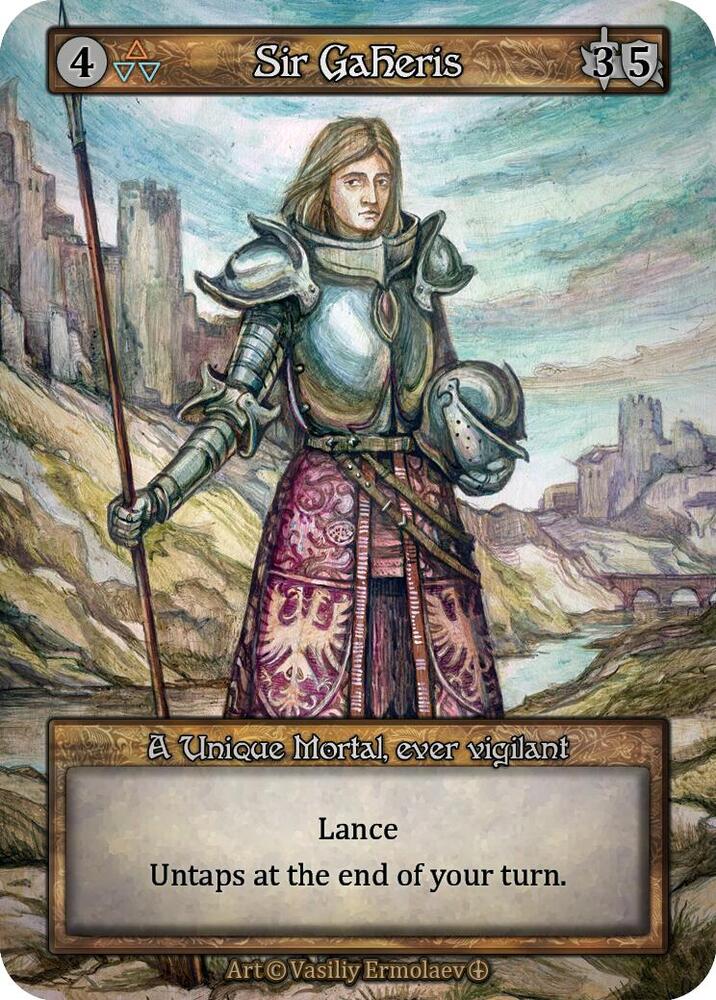 Sir Gaheris — Arthurian Legends card