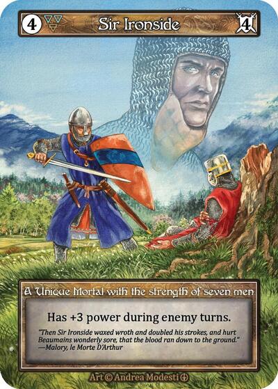 Sir Ironside (Foil) Arthurian Legends card price