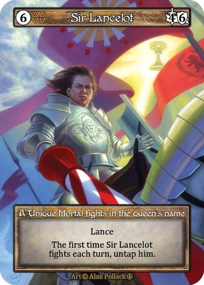 Sir Lancelot (Foil) Arthurian Legends card price