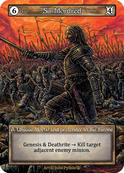 Sir Mordred (Foil) Arthurian Legends card price