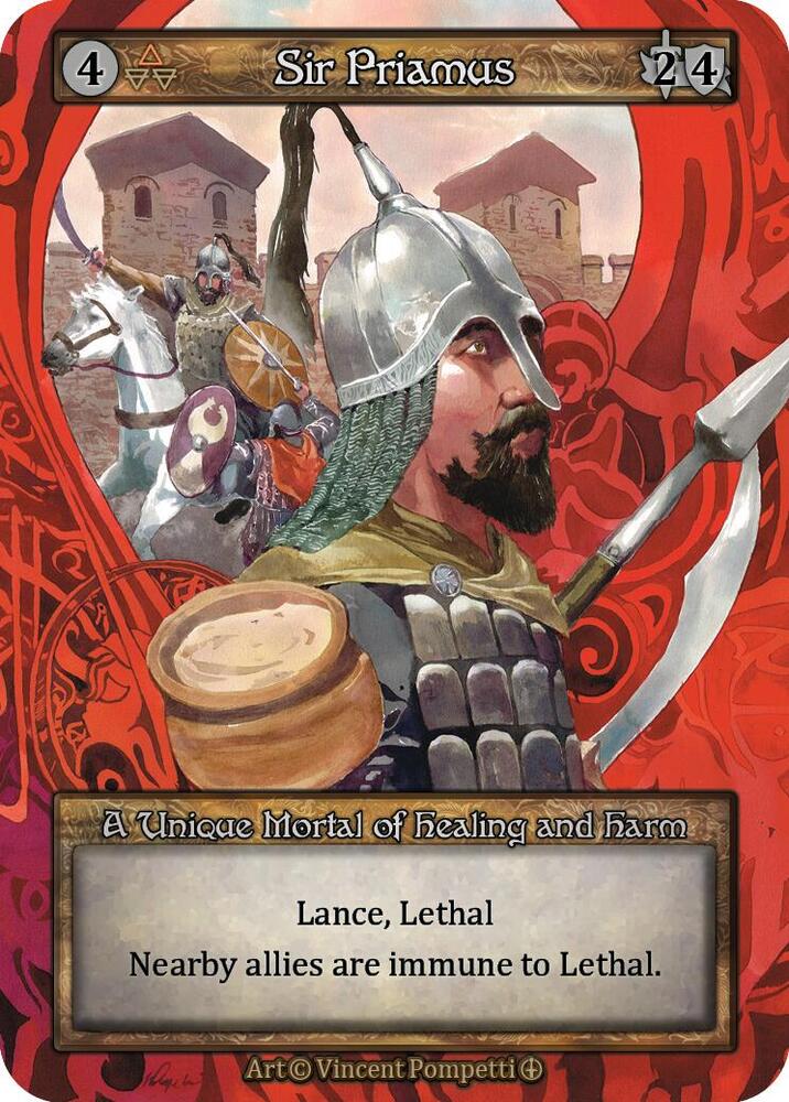 Sir Priamus — Arthurian Legends card
