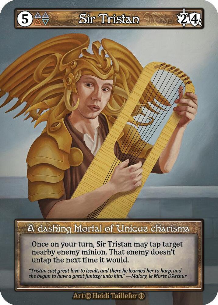 Sir Tristan (Foil) - Arthurian Legends - Sorcery: Contested Realm