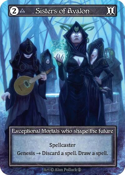 Sisters of Avalon (Foil) Arthurian Legends card price
