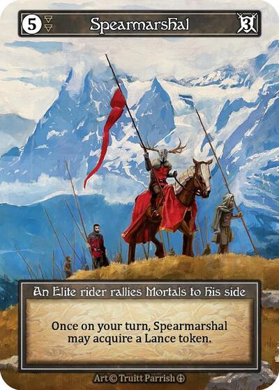 Spearmarshal (Foil) Arthurian Legends card price