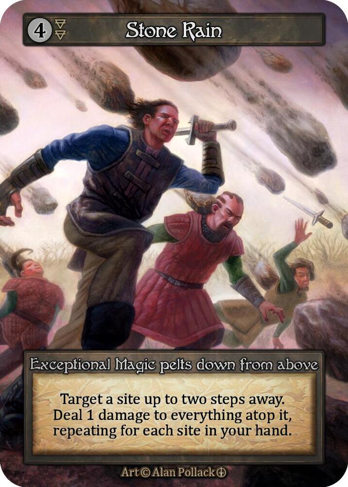 Stone Rain — Arthurian Legends card