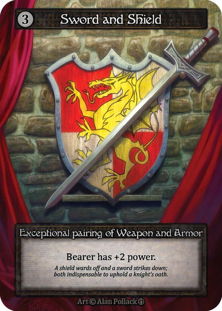 Sword and Shield — Arthurian Legends card