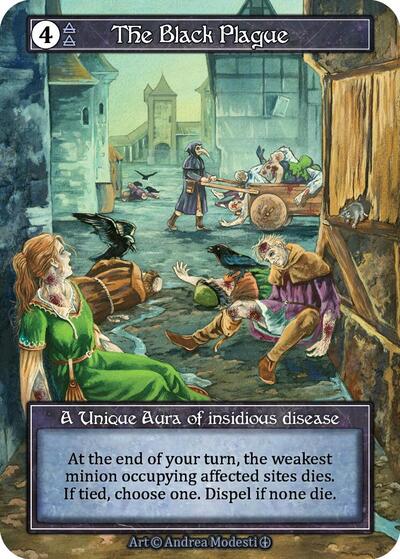 The Black Plague (Foil) Arthurian Legends card price